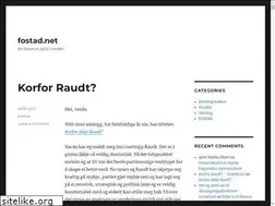 Sites similar to fostad.net