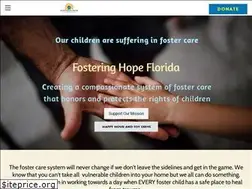Sites similar to fosteringhopeflorida.org