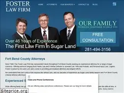 Sites similar to fosterlawfirm.com