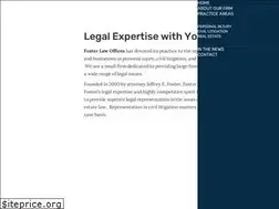 Sites similar to fosterlawoffices.com