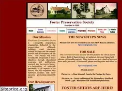 Sites similar to fosterpreservationsociety.org