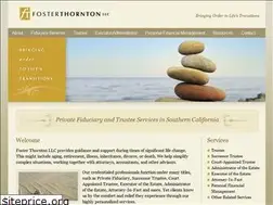 Sites similar to fosterthornton.com