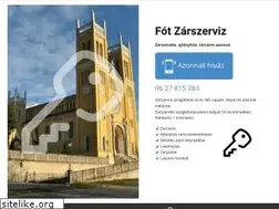 Sites similar to fot-zarszerviz.hu