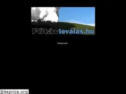 Sites similar to fotavlevalas.hu