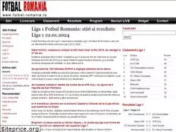 Sites similar to fotbal-romania.ro