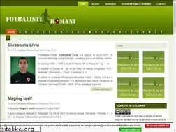 Sites similar to fotbalisti-romani.ro