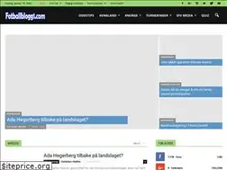 Sites similar to fotballblogg1.com