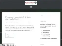 Sites similar to fotballforkids.no