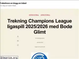 Sites similar to fotballmoro.no