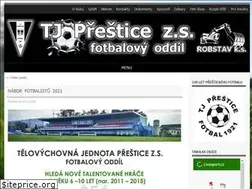 Sites similar to fotbalprestice.cz