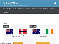 Sites similar to fotbollsvm.se