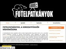 Sites similar to fotelpatkanyok.hu