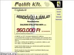 Sites similar to fotlift.hu