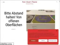 Sites similar to foto-kunst-theorie.de