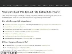 Sites similar to foto-lichtzelt.de