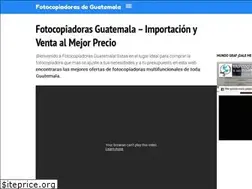 Sites similar to fotocopiadorasguatemala.com
