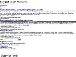 Sites similar to fotografslubnywarszawa.pl