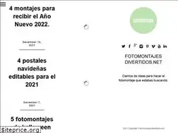 Sites similar to fotomontajesdivertidos.net