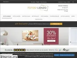 Sites similar to fotos-lienzo.es
