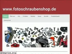 Sites similar to fotoschraubenshop.de
