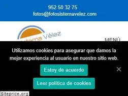 Sites similar to fotosistemavelez.com