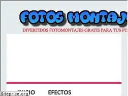 Sites similar to fotosmontaje.com
