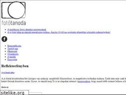 Sites similar to fototanoda.hu