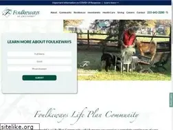 Sites similar to foulkeways.org