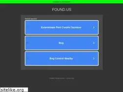 Sites similar to found.us