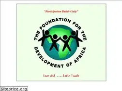 Sites similar to foundation-development-africa.org