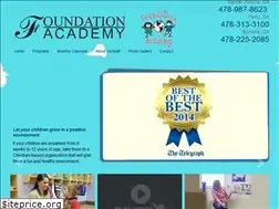 Sites similar to foundationacademychildcare.com