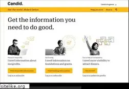 Sites similar to foundationcenter.org