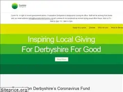 Sites similar to foundationderbyshire.org