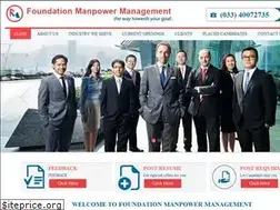 Sites similar to foundationmanpowermanagement.co.in
