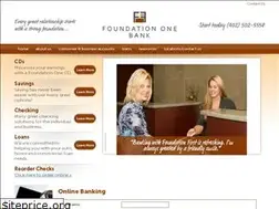 Sites similar to foundationonebank.com