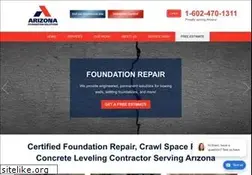 Sites similar to foundationrepairsaz.com