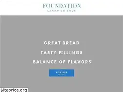 Sites similar to foundationsandwichshop.com