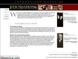 Sites similar to foundationsmag.com
