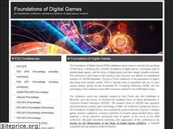 Sites similar to foundationsofdigitalgames.org
