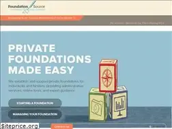 Sites similar to foundationsource.com