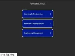 Sites similar to founderlist.la