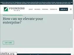 Sites similar to foundersbank.bank
