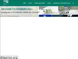 Sites similar to foundershall.info