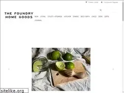Sites similar to foundryhomegoods.com