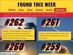 Sites similar to foundthisweek.com