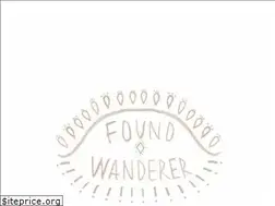 Sites similar to foundwanderer.com