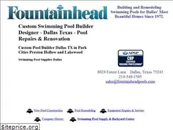Sites similar to fountainheadpools.com