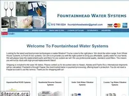 Sites similar to fountainheadwatersystems.com