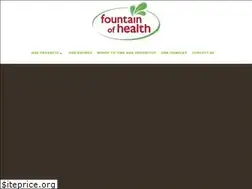 Sites similar to fountainofhealth.us
