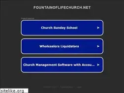 Sites similar to fountainoflifechurch.net